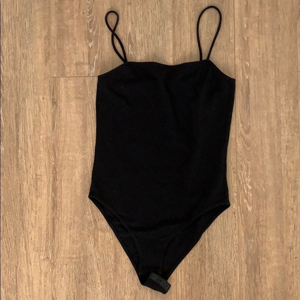Topshop Square Neck Bodysuit - Picture 2 of 4